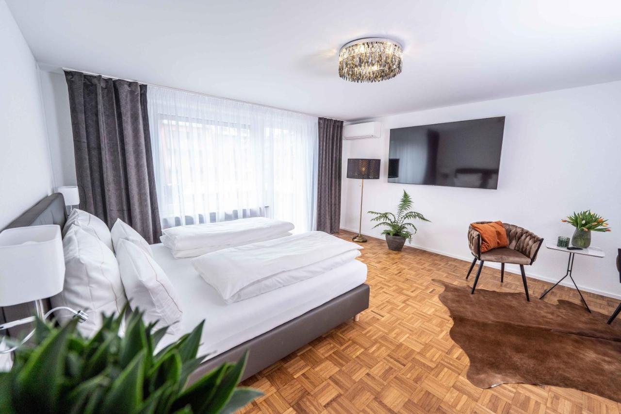 City Wohnung Fn L 5 Klimatisiert Mit Balkon Und Kueche 腓特烈港 外观 照片