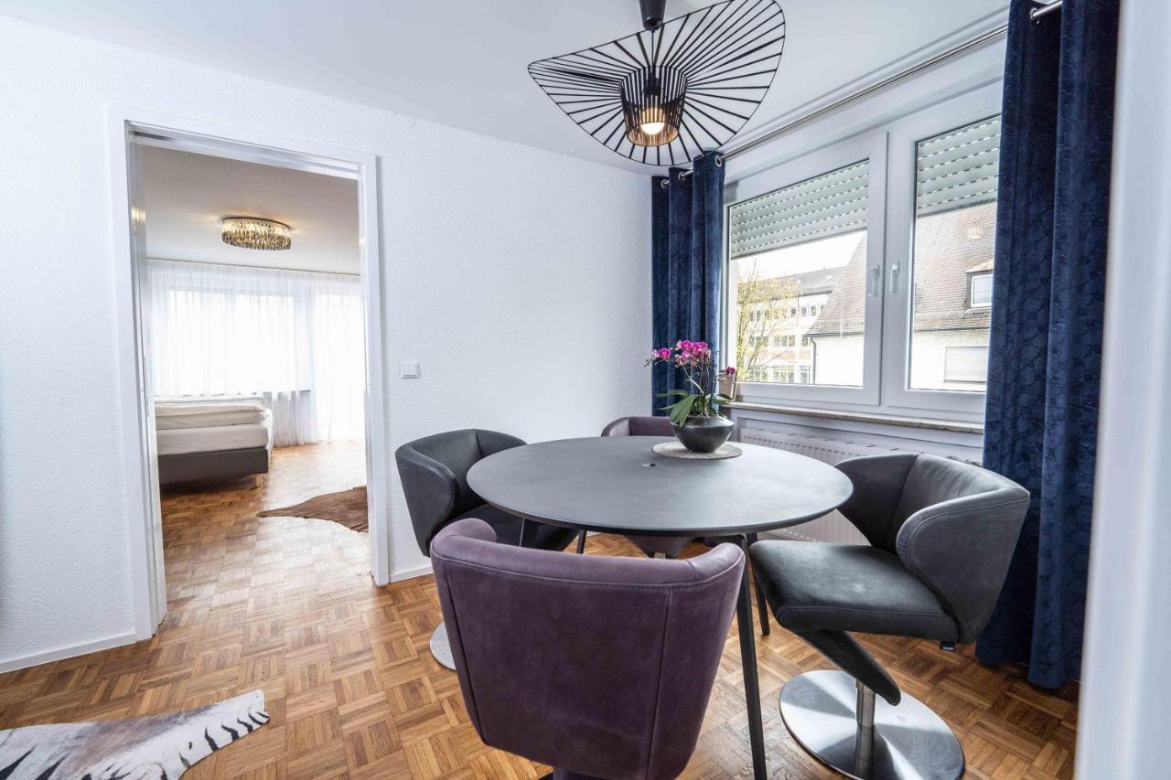 City Wohnung Fn L 5 Klimatisiert Mit Balkon Und Kueche 腓特烈港 外观 照片