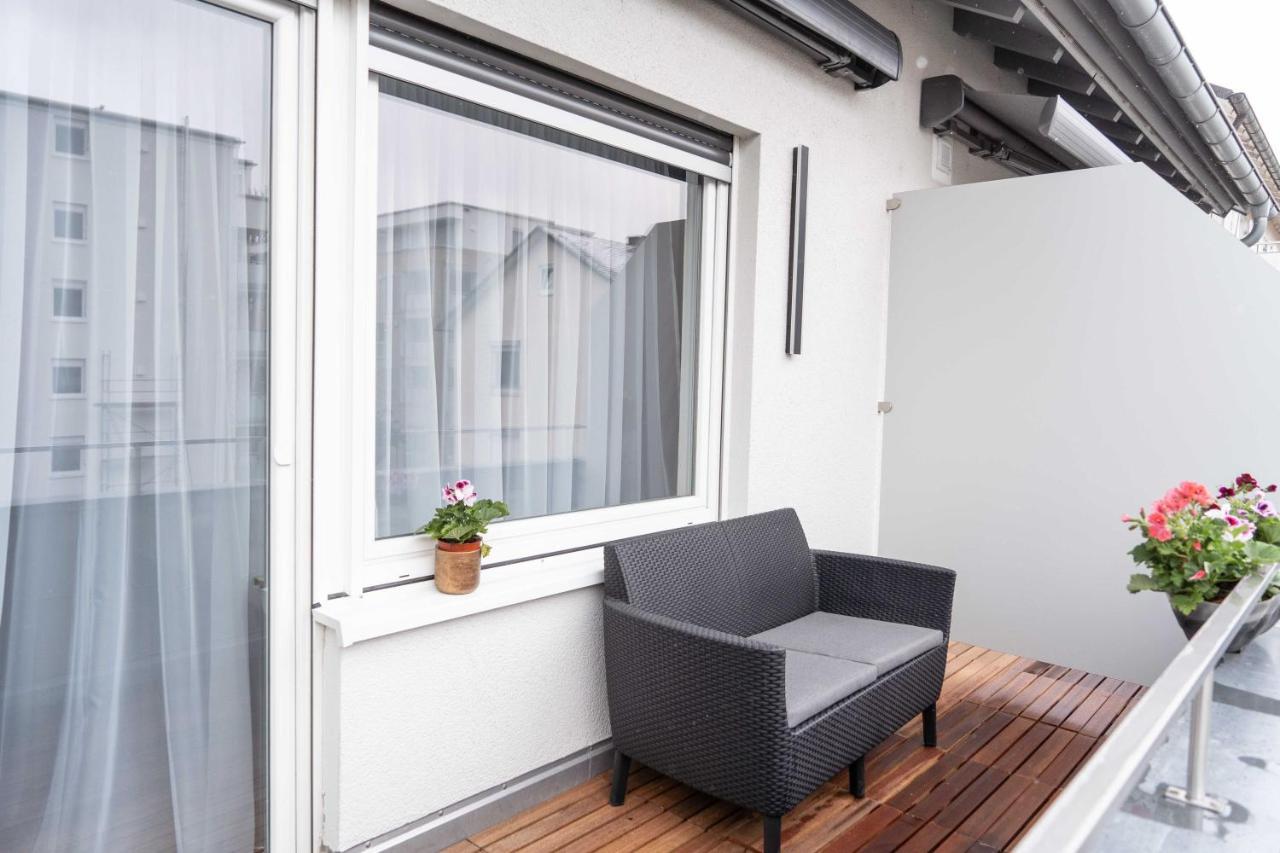 City Wohnung Fn L 5 Klimatisiert Mit Balkon Und Kueche 腓特烈港 外观 照片