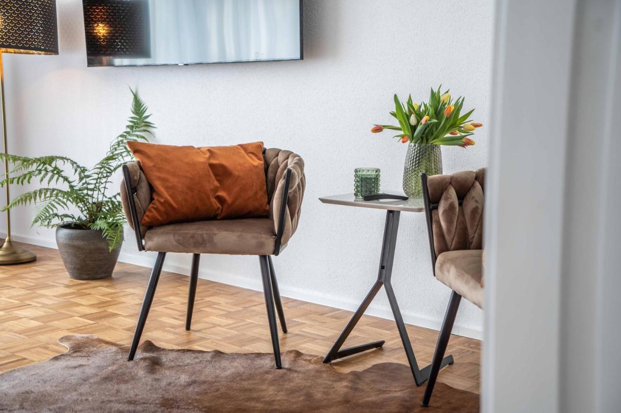 City Wohnung Fn L 5 Klimatisiert Mit Balkon Und Kueche 腓特烈港 外观 照片